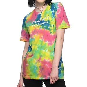 🍭 Tie Dye Tee 'Pretty Good At Bad Decisions'